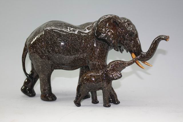 Polyresin Elephants