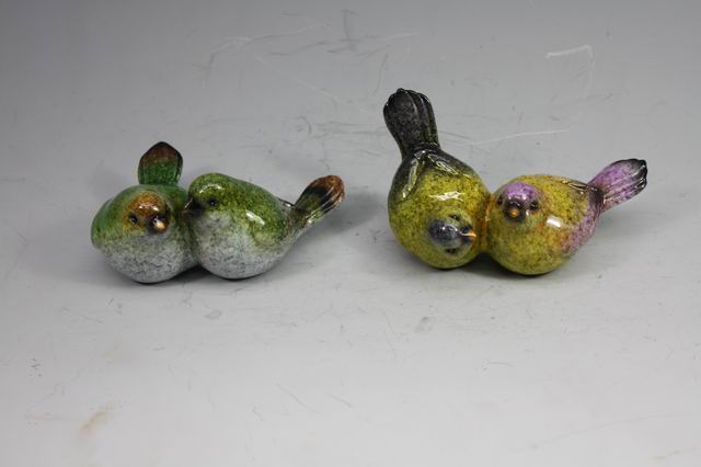 Polyresin Birds 2A